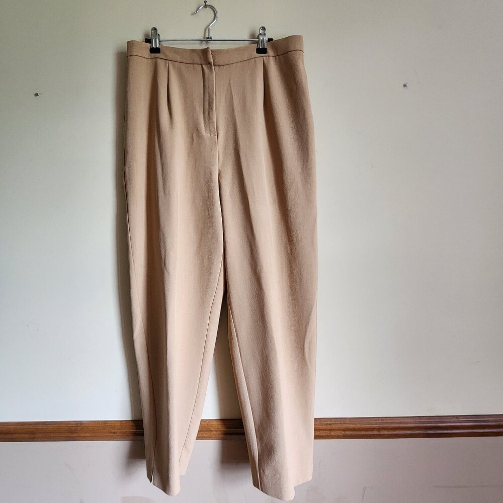 Worthington Tan Stretch Dress Pants Size 14